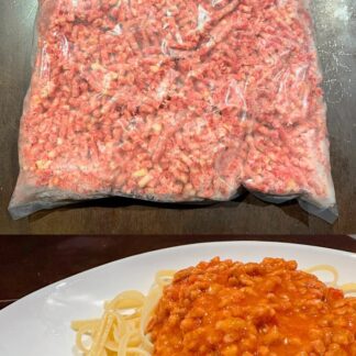 【時短・万能】使いたい分だけパラパラ使える！豪州産 牛100%ミンチ 1kg
