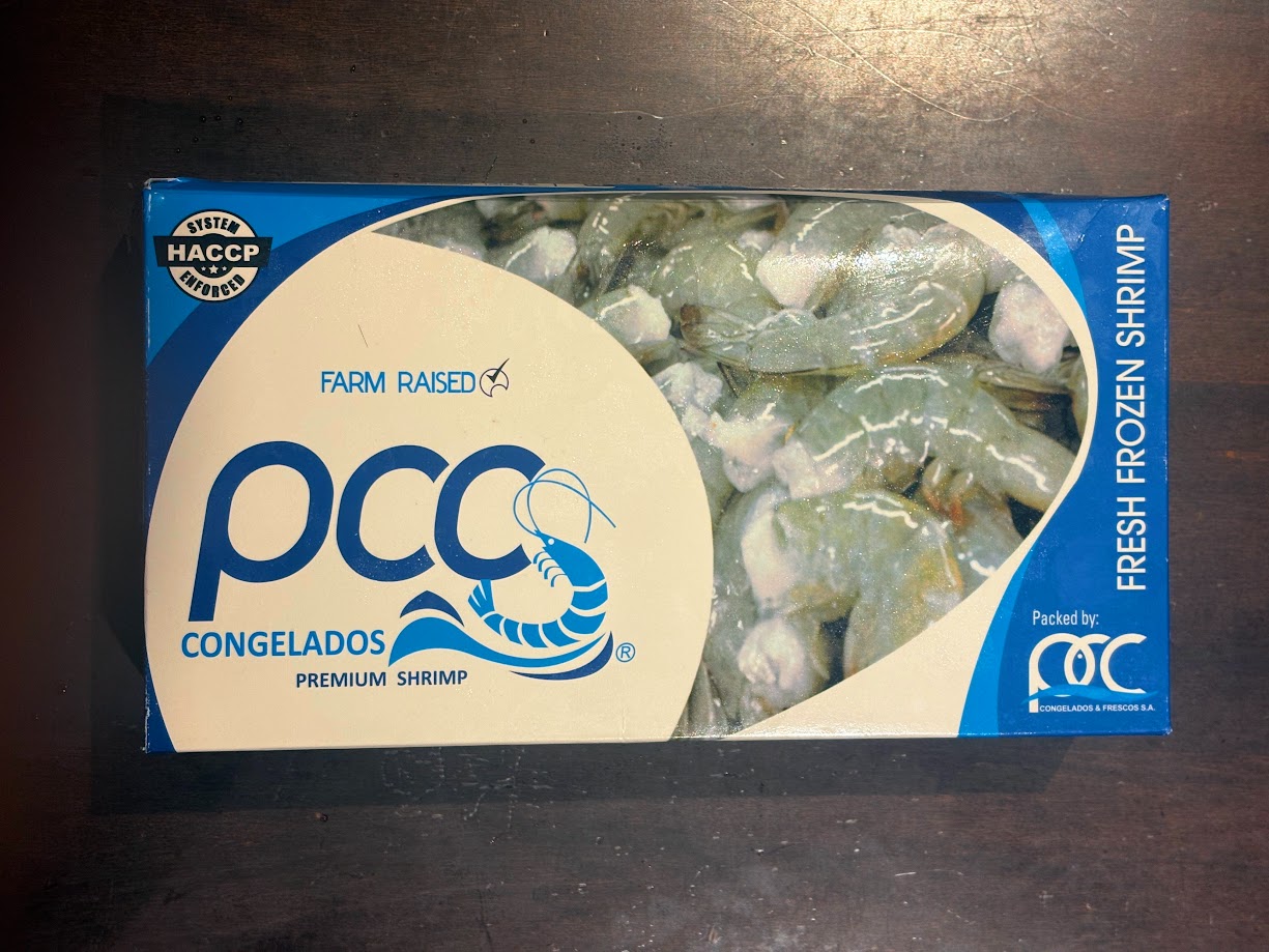 バナメイエビ 無頭殻付き エビフライ用