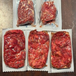 《冷凍》生食用 桜(馬肉)ユッケ&霜降り刺し 5パックセット